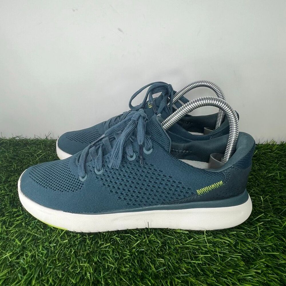 Kizik Lima Hands-Free Slip-On Sneakers Men’s 4.5 / Women’s 6 Blue Knit Comfort S